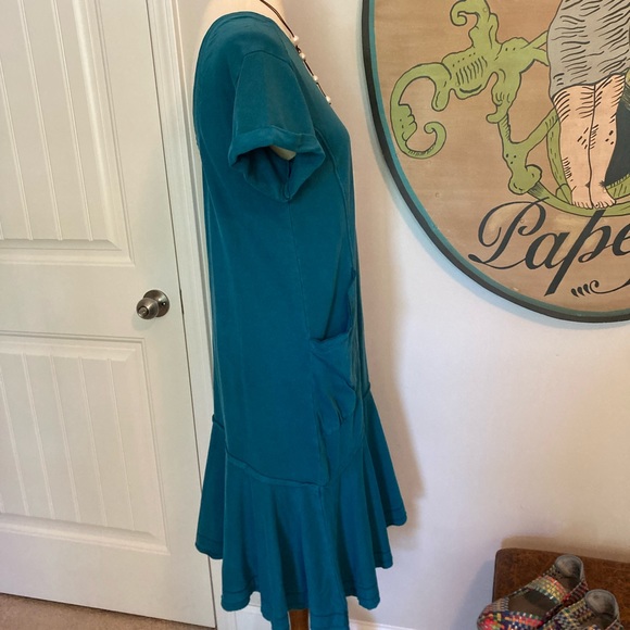 Aqua dress from Anthropologie brand Saturday Sunday - Picture 3 of 8